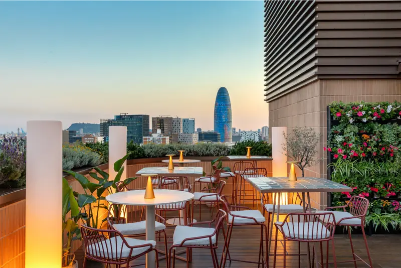 Rooftop con vistas
